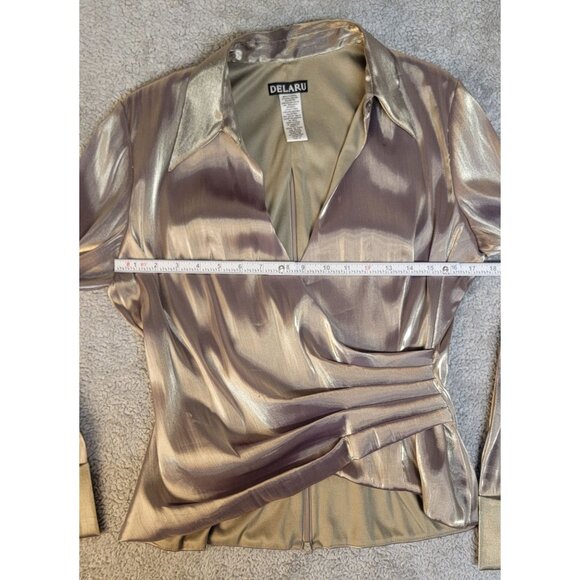 Vintage Delaru Blouse with Mossimo Skirt - Picture 12 of 16